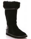 pastry black marshmallow boot
