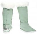 Pastry Green Marshmallow Boots