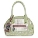 Pastry Handbags: Mint Strawberry Satchel