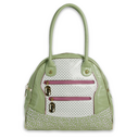 Pastry Handbags: Mint Strawberry Bowler
