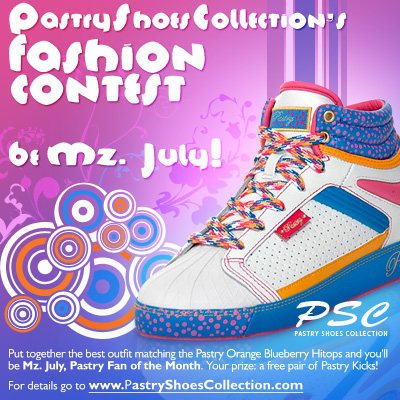 pastry footwear fashion contest