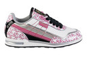 Gradeschool size: Pink-Silver Candy Sprinkles Runners