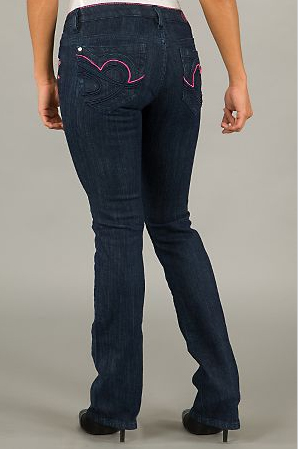 Pastry Pink Piped Jeans 