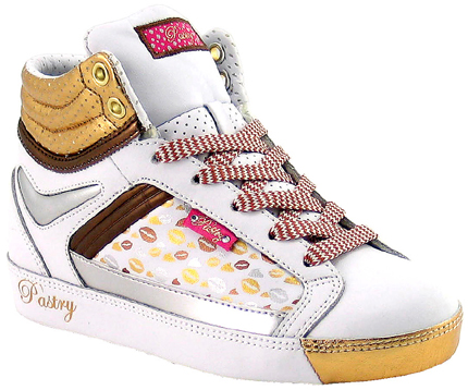 Toddler size: Pastry Metallic Kisses fab Cookie Boot