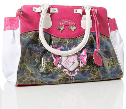 Pastry Crest Tote in Pink