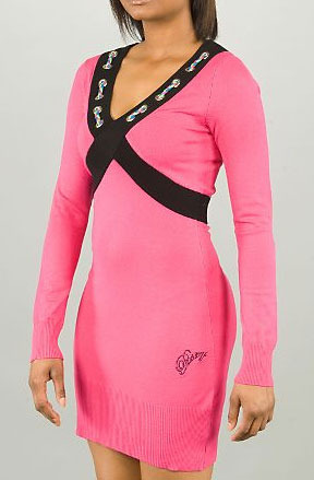 Pink Disco Sweater Dress by Pastry