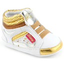 Infant size: Pastry Electric Kisses Crib Shoes