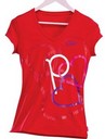 Red Heart Throb Logo Tee by Pastry