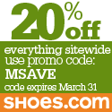 shoes.com discount code
