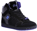 Toddler Size: Black Purple Glam Pie Hitops by Pastry